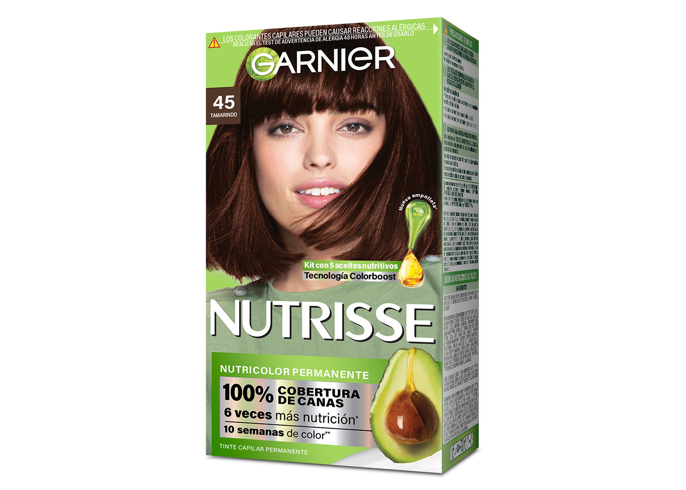 Tinte para cabello 45 Nutrisse Regular